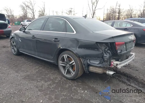 2017 Audi A4 2.0T Premium from USA, damaged, VIN WAUENAF47HN019003